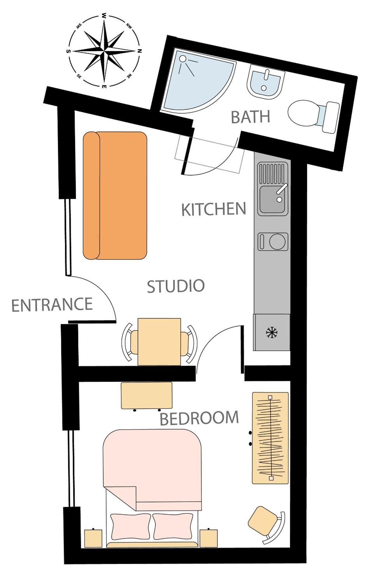 Apartments Under Rock Блед Екстериор снимка